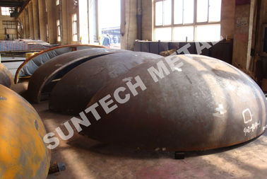 Chine 2/1 tête plaquée d'alliage de nickel d'EHA Monel400 et d'acier inoxydable pour la colonne en mer fournisseur