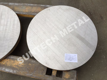 Chine Titane de SB265 Gr.1/acier au carbone Tubesheet plaqué pour des condensateurs fournisseur