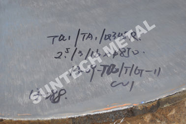 Chine Plat plaqué de tantale de zirconium Ta1/SB265 Gr.1/Q345R pour la résistance à la corrosion acide fournisseur