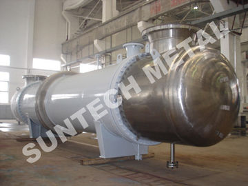 Chine Condensateur de tube de Shell pour la Pta, équipement de processus chimique du refroidisseur Gr.2 titanique fournisseur