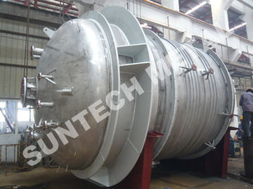Chine 316L réacteurs chimiques industriels de demi tuyau du principal organisme 304 pour l'usine de PO fournisseur
