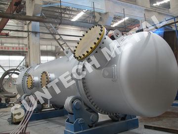 Chine échangeur de chaleur de feuille de double tube 316L pour l'installation de transformation chimique fournisseur