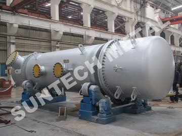 Chine Échangeur de chaleur de feuille de double tube de l'acier inoxydable 316L 25 tonnes de poids fournisseur