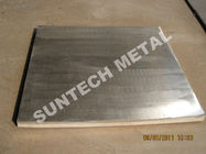 Préparation de surface polie automatique de plat plaqué d'acier inoxydable en aluminium et
