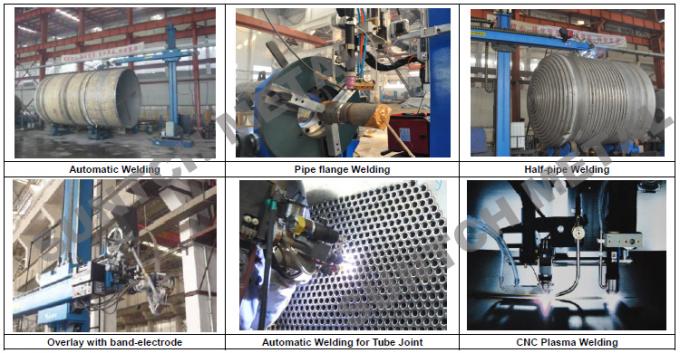 Réacteur titanique pur de générateur de B265 Gr.2 pour l'industrie de papier et de réduction en pulpe