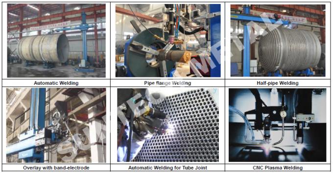 Réacteur chimique de l'acier inoxydable S32205 de duplex d'équipement de processus pour l'usine d'AK
