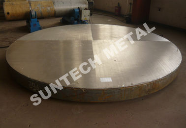 Chine Plat plaqué titanique Tubesheet de SB265 Gr.7 pour la corrosion d'Anti-crevasse fournisseur